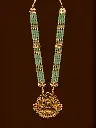 Ornate Green Bead Temple Necklace.webp