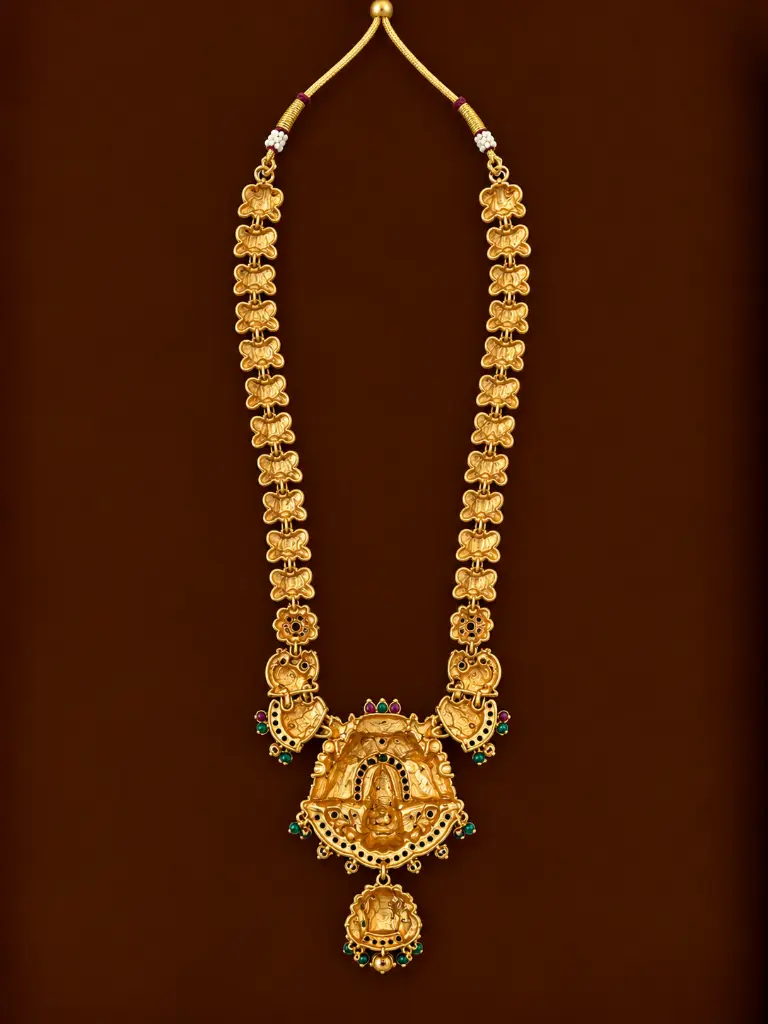 Ornate Reverse-View Temple Gold Necklace.webp