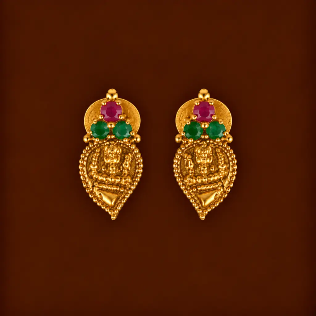 Inverted Gold Temple Earrings.webp