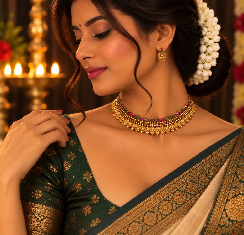 Elegant Indian Festive Portrait.webp
