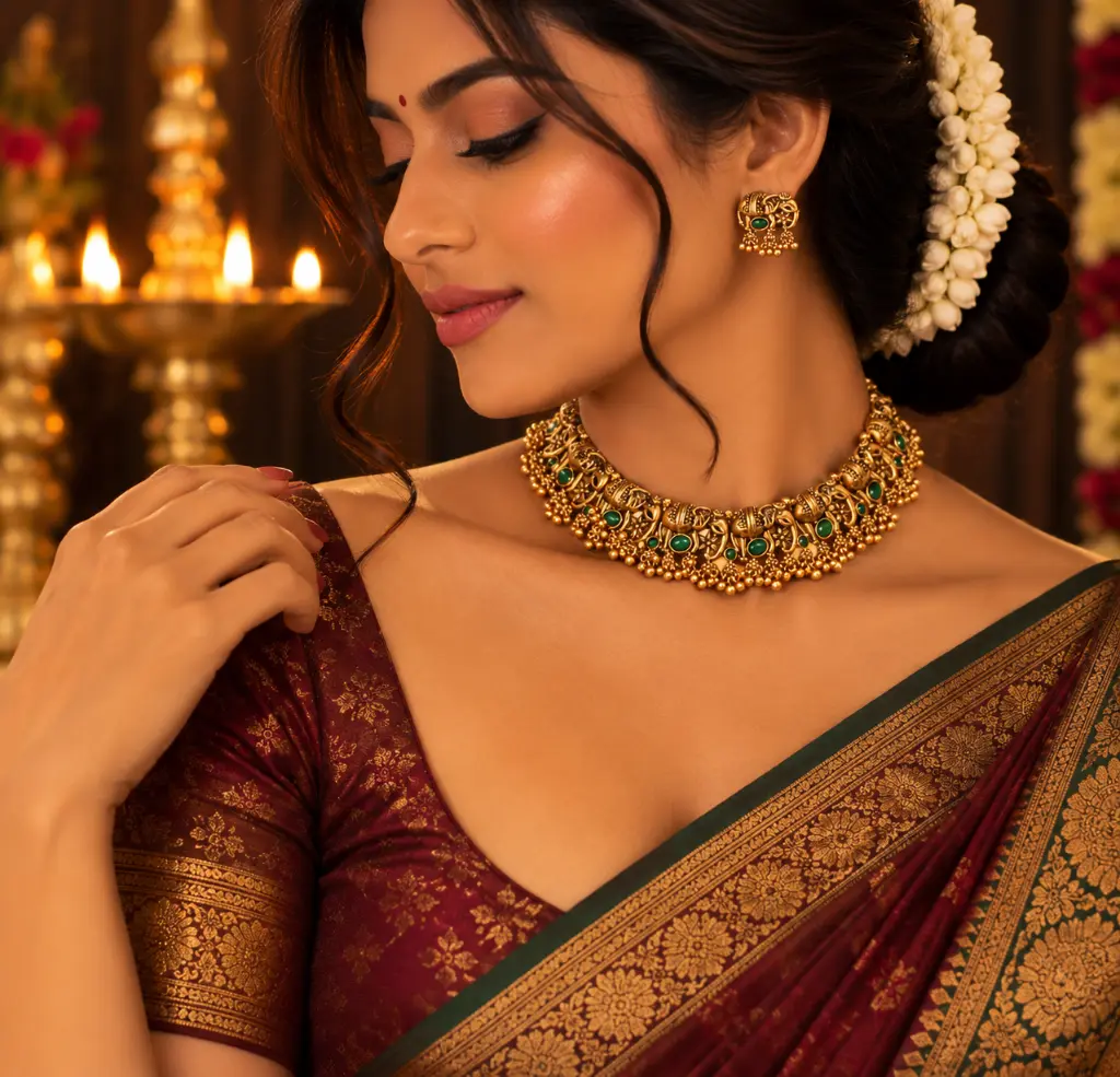 Elegant South Indian Bridal Portrait.webp