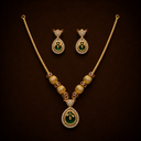 Emerald pendant necklace