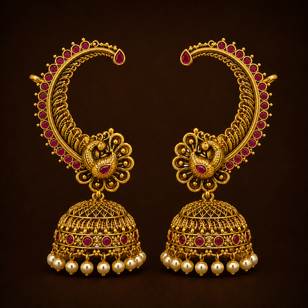 Royal Mayura Earcuff