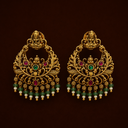 Temple Lakshmi Pearl Chandbali