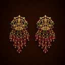 Heritage Grape Drop Earrings