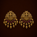 Temple Ruby Stud Earrings