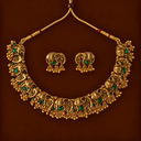 Elephant motif choker set - SH03